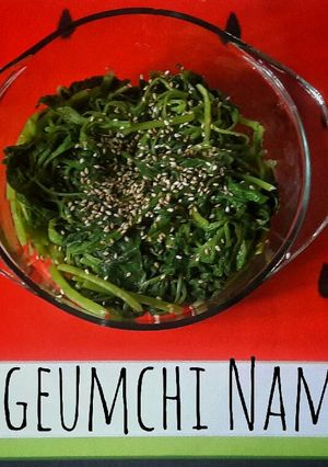 Foto resep Salad Bayam Korea