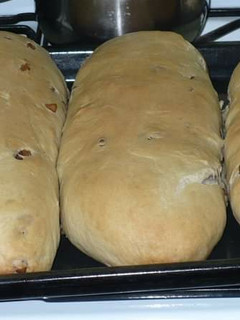 Una foto de Pan casero con Chicharrones