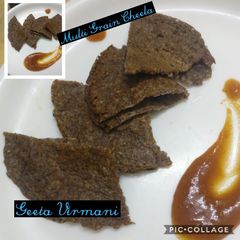 A picture of Multi grain cheela.