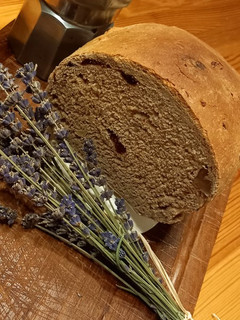 Kaffeebrot mit Cranberries & Walnüssen Rezepthauptbild