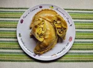 Una foto de Relleno de pollo para empanadas
