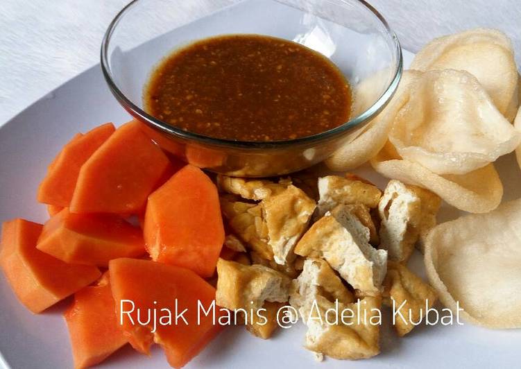 Resep Rujak Manis, Enak
