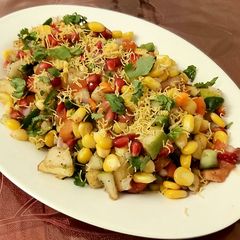 A picture of Corn Bhel.