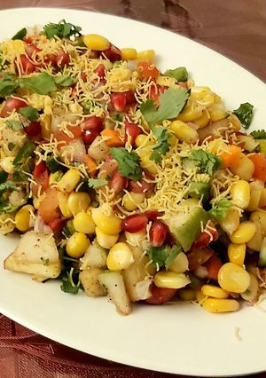 A picture of Corn Bhel.