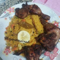 A picture of Fried couscous.