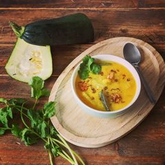 Courgette /Zucchini Lentil SOUP A picture of Courgette /Zucchini Lentil SOUP.