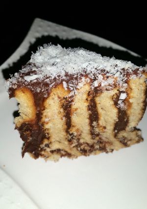 صورة لوصفة تحلية بالبسكويت والكريمة 🍧🥧🍰