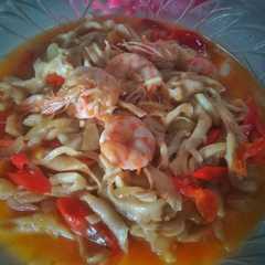 รูปของ Tumis Jamur Udang Saos Tiram