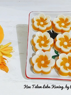 Foto resep Kue Talam Labu Kuning