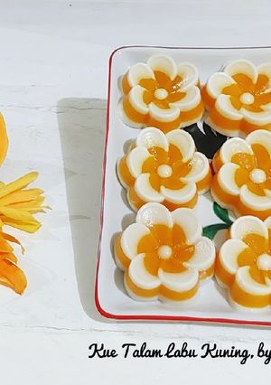 Foto resep Kue Talam Labu Kuning