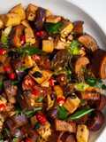 Tumis Terong Kentang Teri