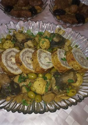 صورة لوصفة رولي دجاج ولحم
