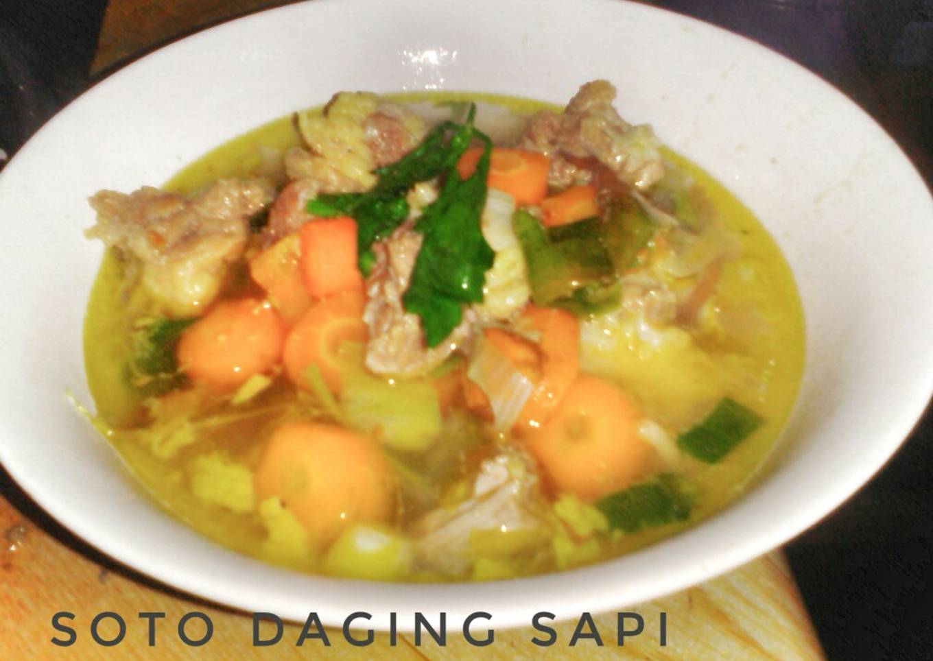 Soto Daging Sapi