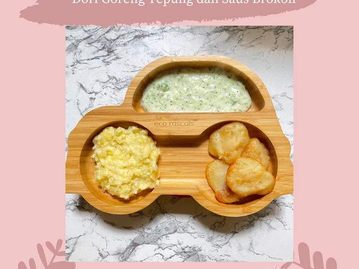 Cara Gampang Membuat Resep  Dori Goreng Tepung Saus Brokoli MPASI 1+ yang Lezat Sekali, Lezat Sekali