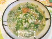 A picture of barley porridge