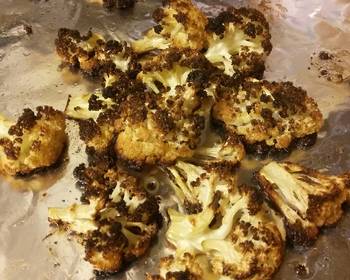 Unique Cuisine Crispy Charred Cauliflower Delicious Simple