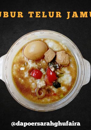 Foto resep Bubur Telur Jamur