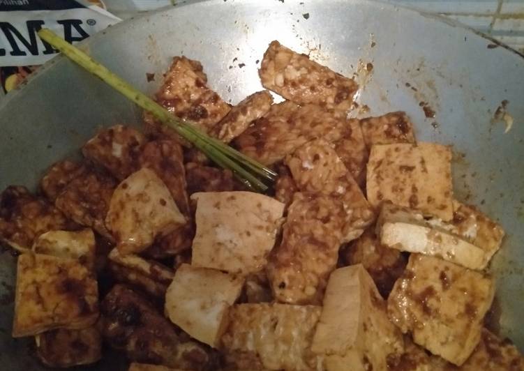 Resep Tahu Tempe Bacem