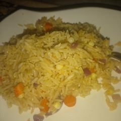 A picture of Stir fried rice.