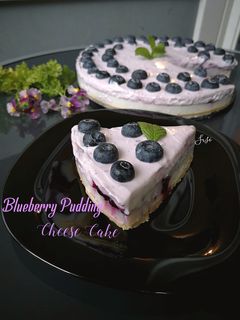 Foto resep Blueberry Pudding Cheese Cake