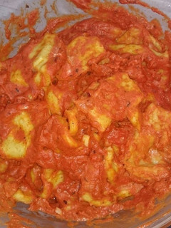 Gnocchi házilag paradicsomos szósszal recept fotója