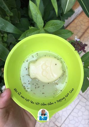 Hình của món Đậu hũ non hạt sen.