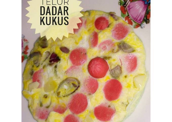 Resep Telur dadar kukus  anti batuk oleh Evaa Cookpad