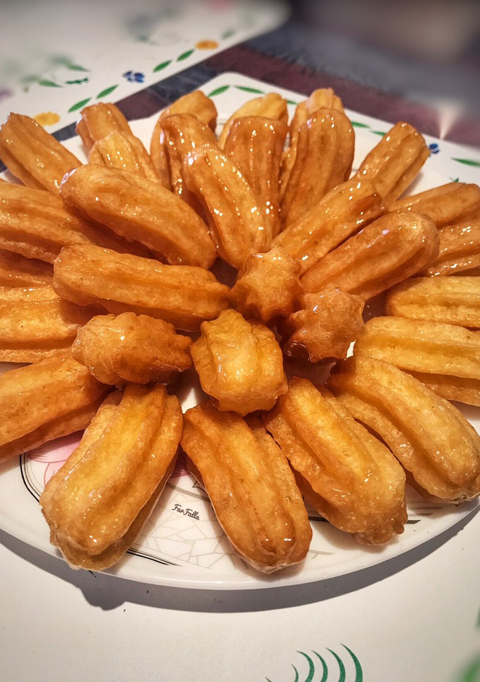 صورة لوصفة بلح الشام بالسميد 🧡