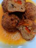 Polpette di riciclo ai peperoni