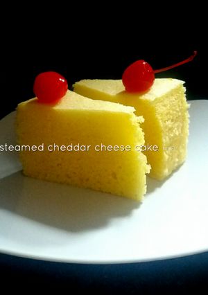 Foto resep Steamed Cheddar Cheese Cake