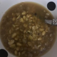 A picture of Soya beans soup#soupcontest.