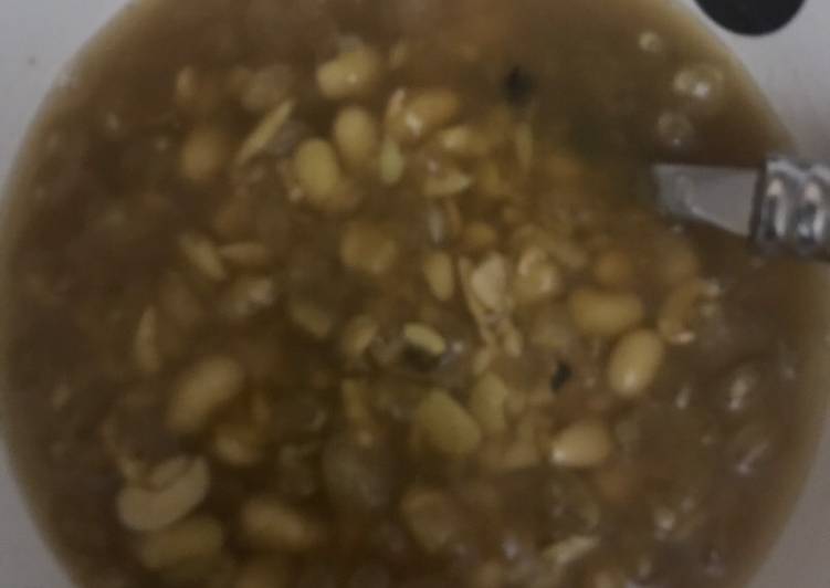 Soya beans soup
#soupcontest