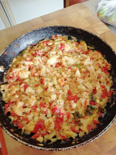 Una foto de Picadillo de pescado
