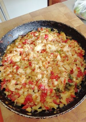 Una foto de Picadillo de pescado