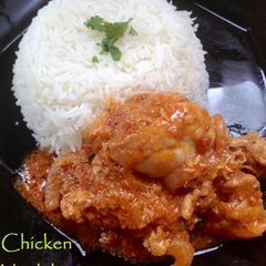 A picture of Chicken Vindaloo.