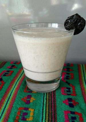 Una foto de Licuado de ciruela pasa