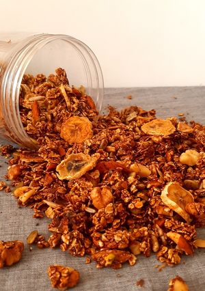 عکسی از دستور گرانولا