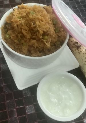 A picture of Mathi matter pulav.
