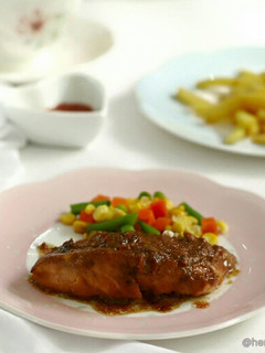 Foto resep Salmon Teriyaki