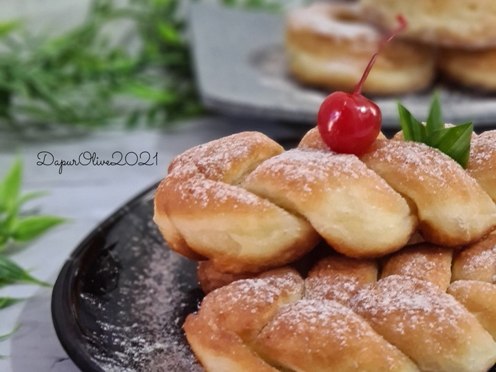 Langkah Mudah untuk Menyiapkan Donat Original dan Kepang versi Autolisis yang Menggugah Selera