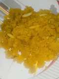 Moong dal /skinned dal halwa