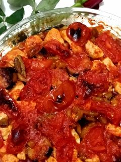 O poză a rețetei Kebabul prințului, cu pui-Tavuklu şehzade kebab.