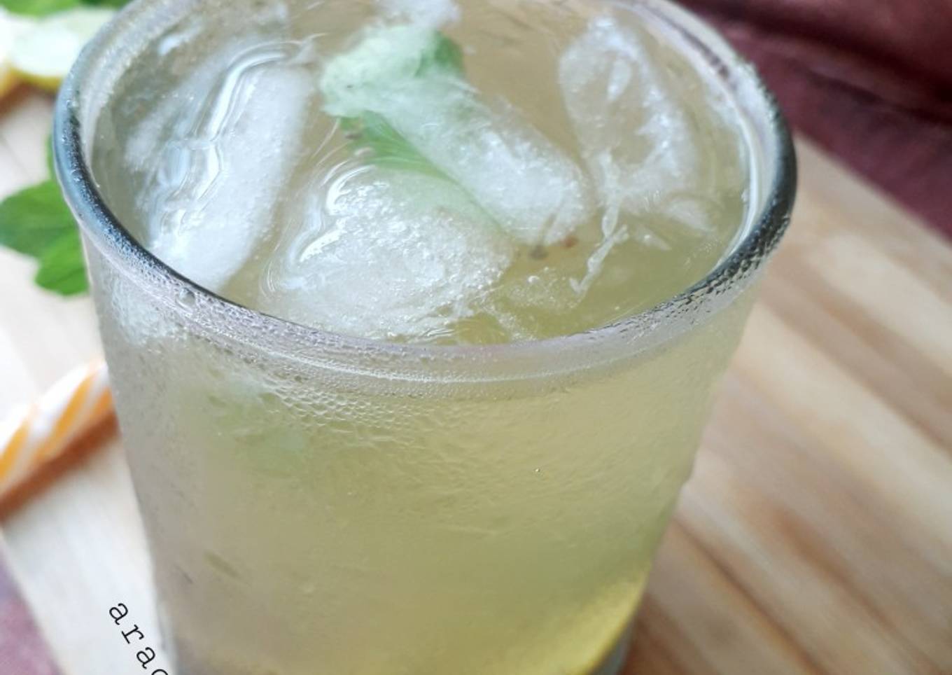 Indian nibu pani, inadin lemonade,