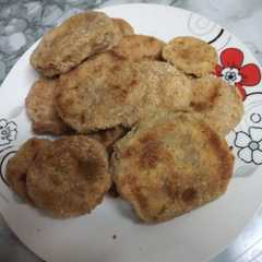 Una foto de Milanesa de berenjena