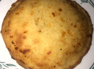Una foto de Arepa de huevo en air frayer para los que no comemos cosas fritas #finde