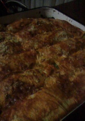 Una foto de Canelones de espinaca y ricotta😋