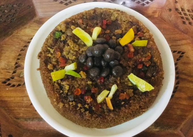 Jaggery Cake with leftover bread Slices(Edges or upper slices)