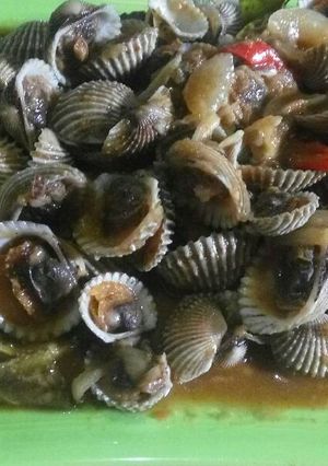 Foto resep Kerang saos tiram 🐚🐚🐚