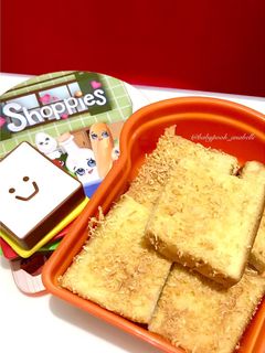 Foto resep Bagelen Roti Keju (Snack MPASI 1Y+)