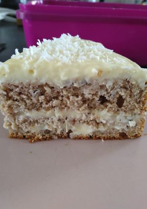 Une photo de Hummingbird cake